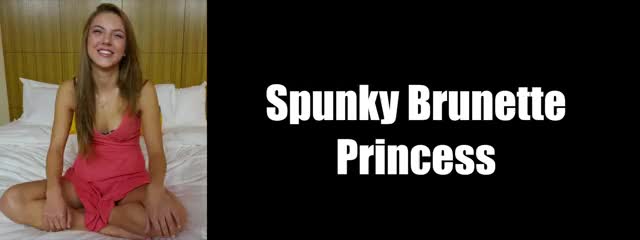spunky brunette