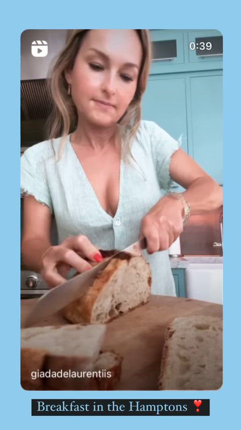 celebrity cleavage giada de laurentiis celebs gif