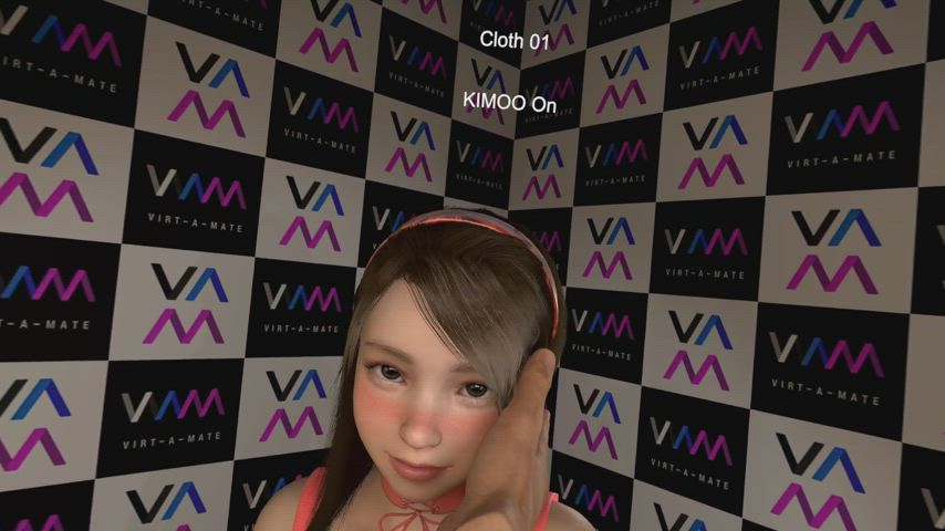 3D Cute Hentai Japanese VR gif