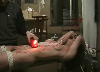 BDSM Candle Wax Nude gif