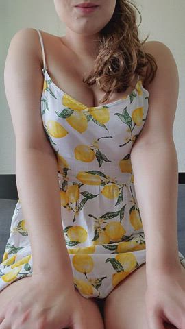 Look what's under my favorite sundress