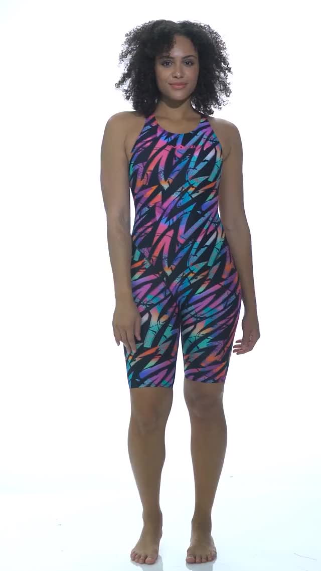 Amanzi Women's Pixie Pixels Kneelength Unitard