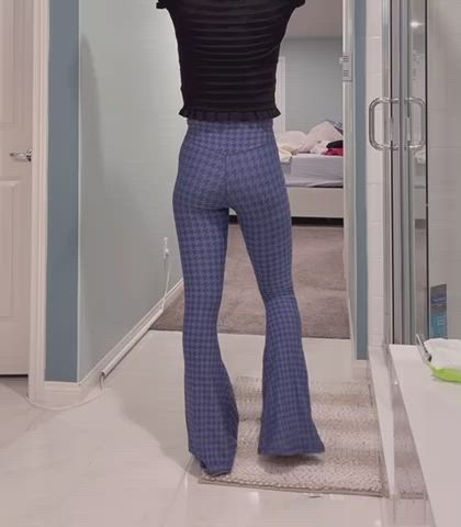 Cute Femboy Leggings Sissy gif