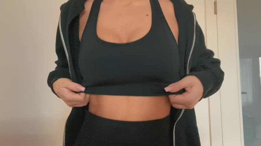 Titty drop after gym [drop]