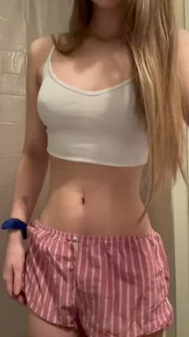 strip teen titty drop gif