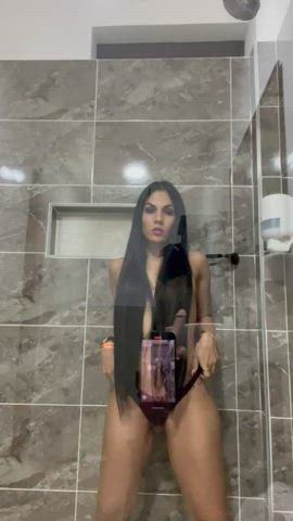 big ass big tits brunette camsoda camgirl dancing erotica naked shower webcam gif