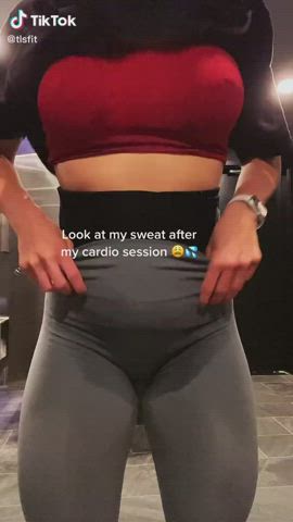 Fake Tits Fitness Workout gif