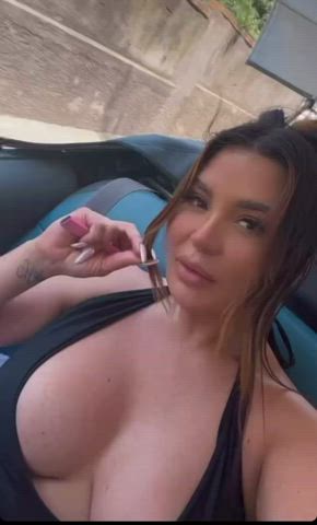 big tits thick tits gif