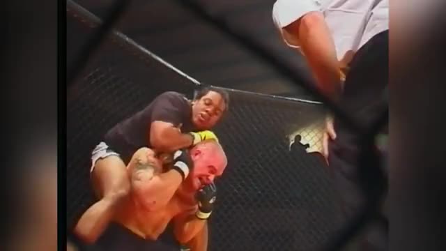 Herb Dean submits Randy Halmot at Gladiator Challenge 6