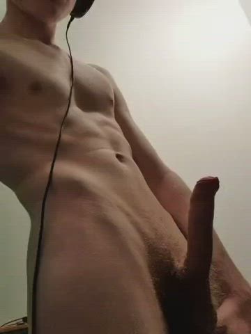 19 Years Old Cock Male Masturbation Solo Teen gif