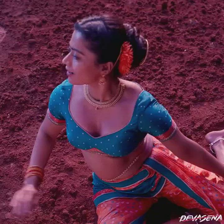 Celebrity Cleavage Indian gif