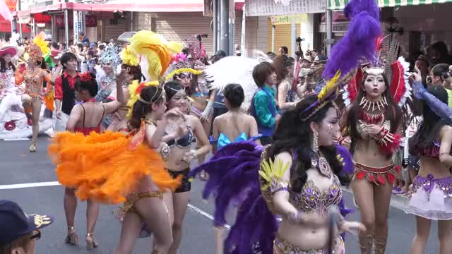 【４Ｋ】2017.8.6 大興奮！豊島七夕祭りサンバパレード①「ウニアン」