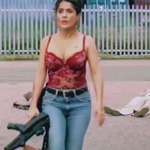 big tits celebrity salma hayek gif