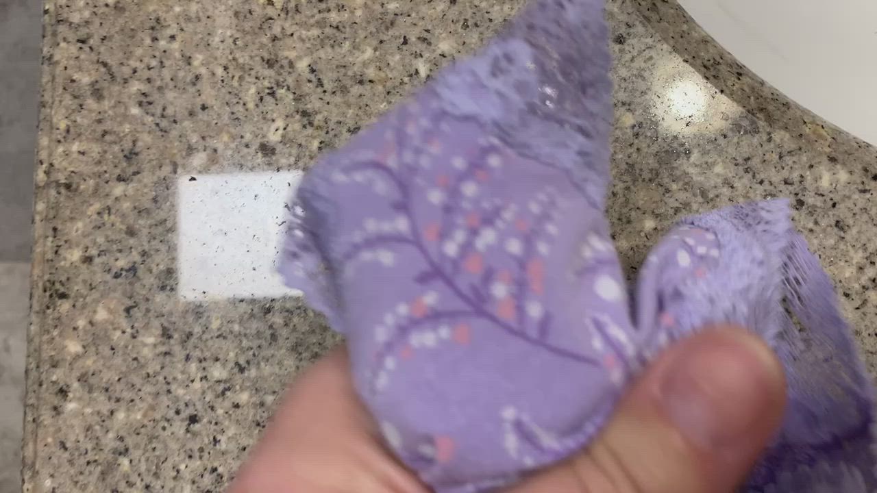 cumshot jerk off panties gif