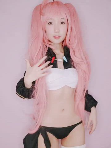 Milim cosplay with ecchi pose at the end [OC]