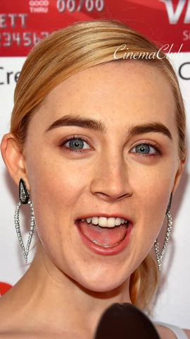 celebrity cum cumshot saoirse ronan tribute gif