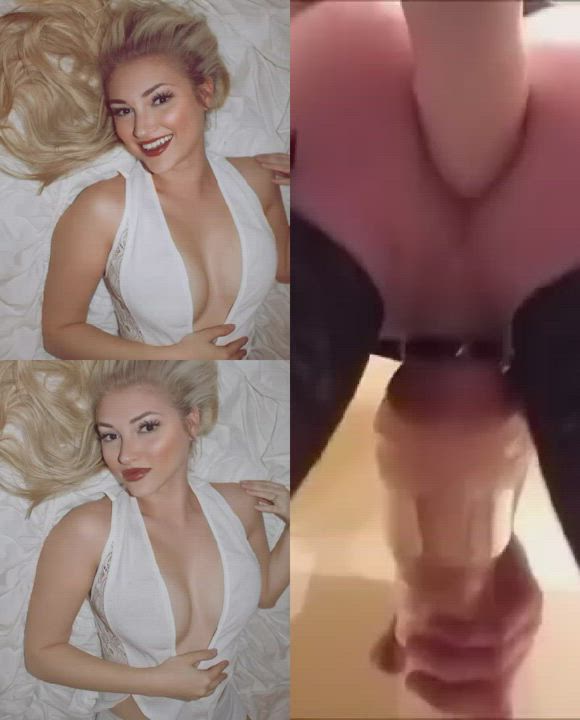 Anna Faith Carlson BabeCock Celebrity Fetish Kinky gif