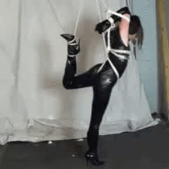 Bondage Gagged Ropes gif