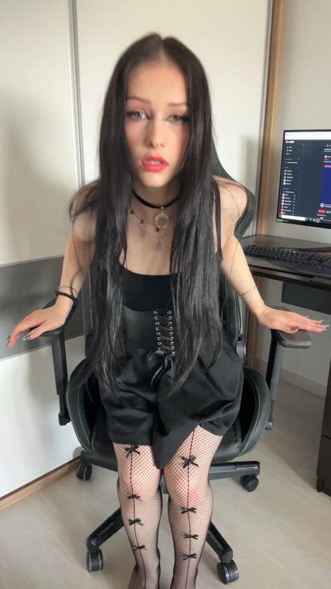 Raised as a good Christian girl, now I'm trying to be goth slut😇