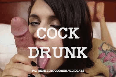 Cock drunk.