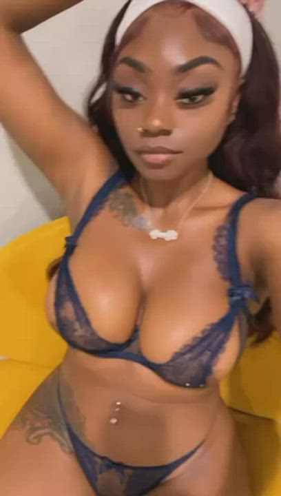 Ebony Lingerie Mirror Petite gif