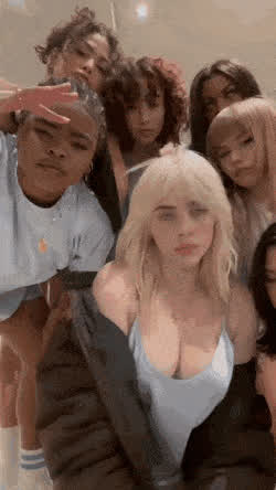 Babe Big Tits Celebrity Cleavage gif