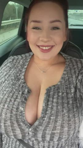 areolas big tits bouncing tits car flashing huge tits public titty drop r/caughtpublic