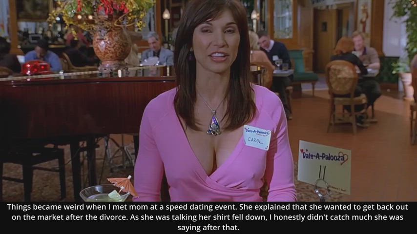 Speed-dating with mom