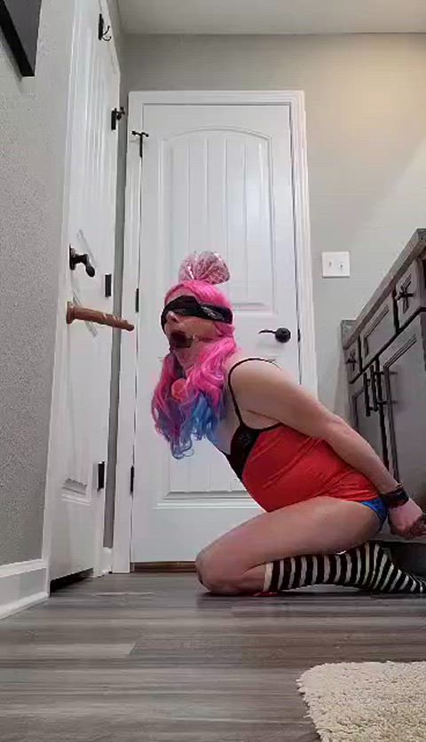 dildo sissy sissy slut sucking whore gif