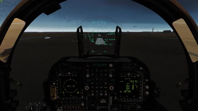 DCS Harrier Rain Effect