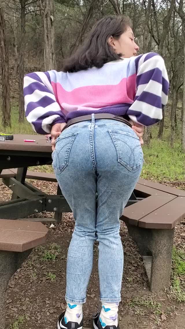 Asshole Outdoor Public Pussy gif