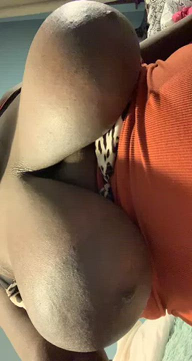 Areolas Big Tits Boobs Bouncing Tits Ebony Huge Tits Natural Tits Nipples Tits gif
