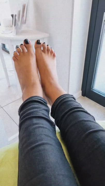 Ebony Feet Feet Fetish Femdom Findom Foot Fetish OnlyFans Toes gif