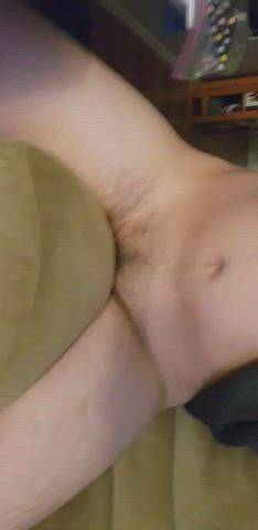 I'm so horny and desperate, I'm grinding against my couch:(