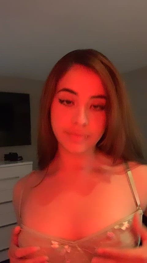 latina redhead teen gif