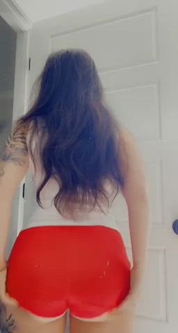 bouncing tits tease thick gif