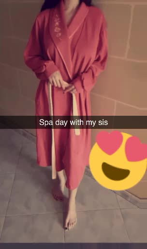Spa day with my sis ?