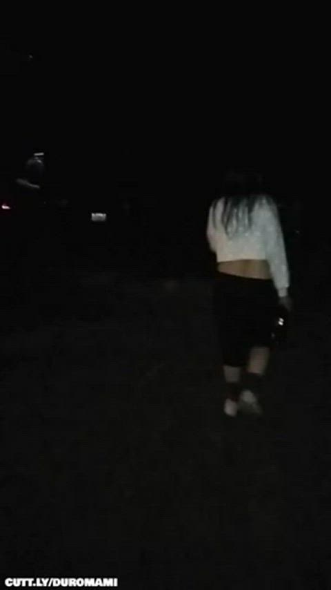 blowjob clothed outdoor teen teens gif