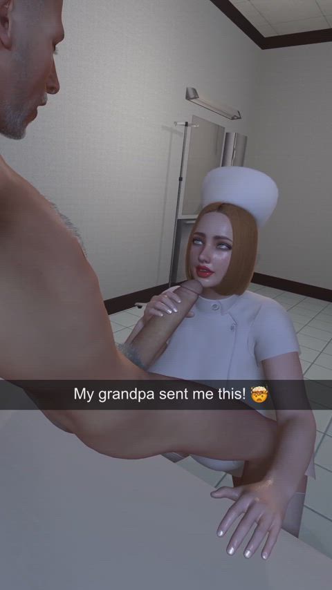 bwc handjob hospital nurse redhead white girl gif