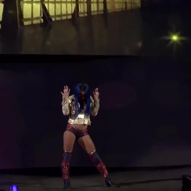 Sasha Banks at Starrcade