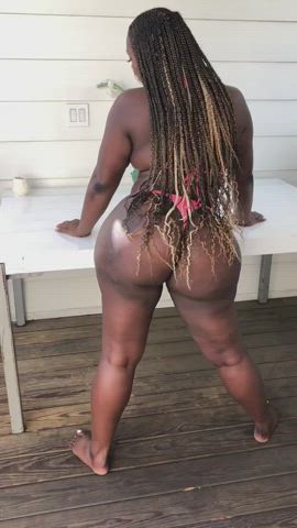 ass booty bubble butt curvy ebony hourglass pretty thick gif