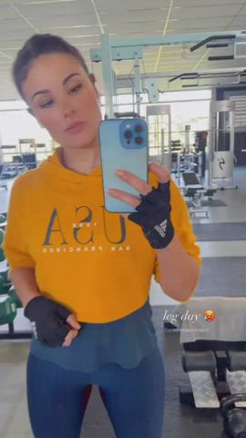 Fitness Gym Selfie gif