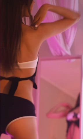 ass korean striptease gif