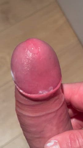 amateur big dick cum masturbating onlyfans precum tease teen gif