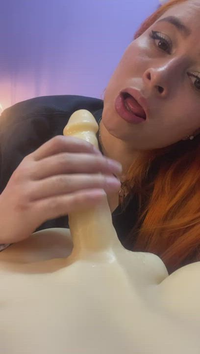 Amateur Blowjob Latina Redhead Teen Webcam White Girl gif