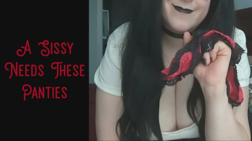 NEW VIDEO!! A Sissy Needs These Panties