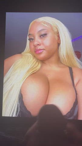 Ebony TikTok Tits Porn GIF by cumtribmaster