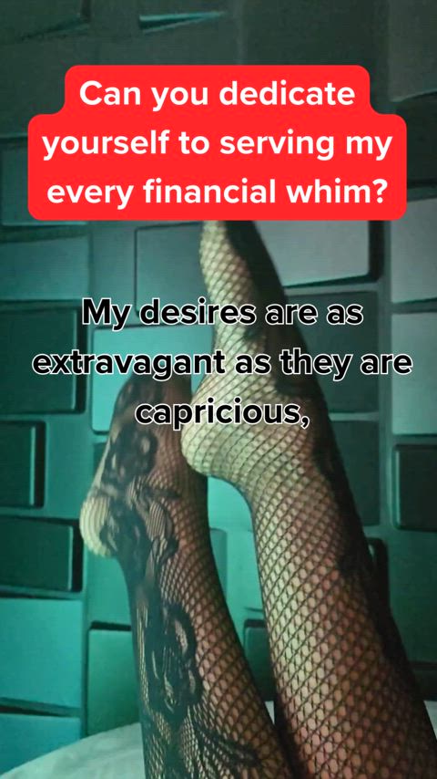 Ready to Fulfill My Every Financial Whim?