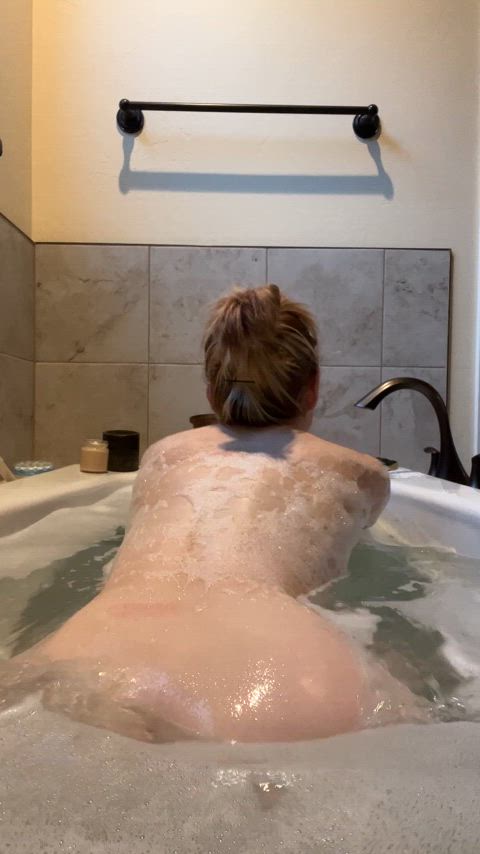 amateur anal ass bathtub cute doggystyle pussy redhead solo uncensored gif