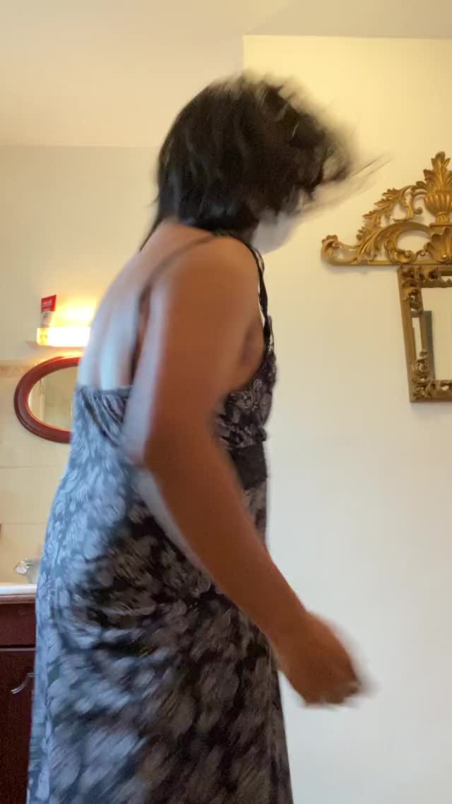 Shaking my ass in my nightie